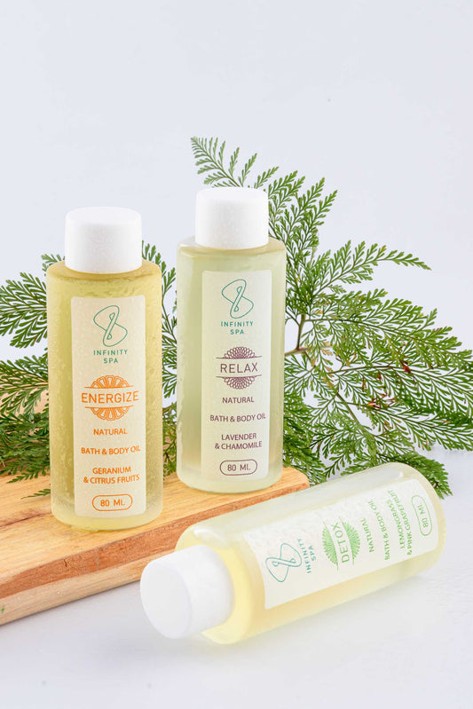 Natural Bath, Body & Massage Oil
